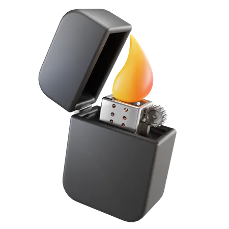 Lighter  3D Illustration