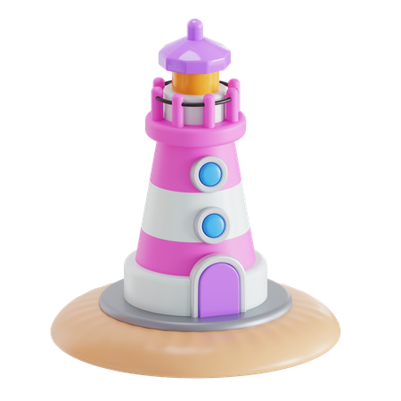 Lighthouse  3D Icon