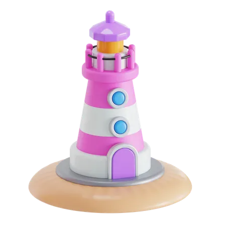 Lighthouse  3D Icon