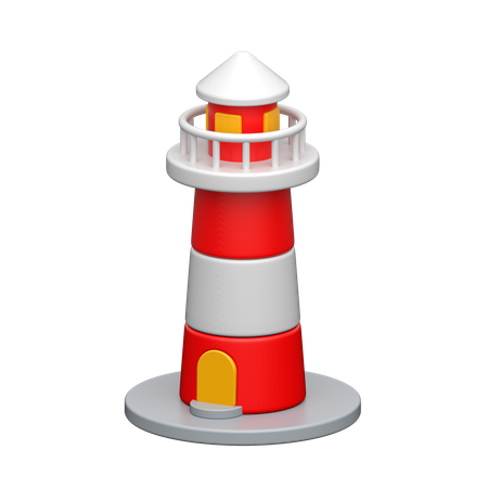Lighthouse  3D Icon