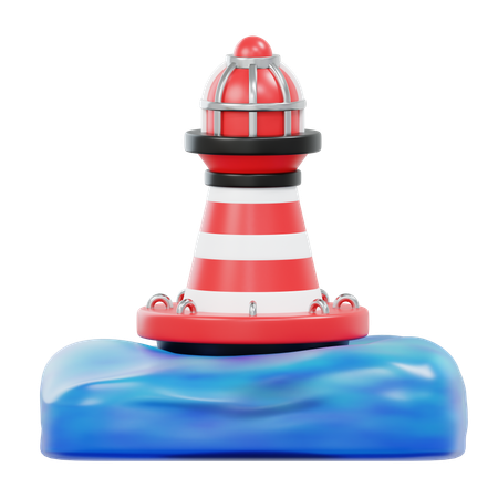 Lighthouse  3D Icon