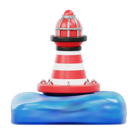 Lighthouse  3D Icon