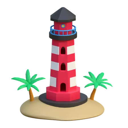 Lighthouse  3D Icon