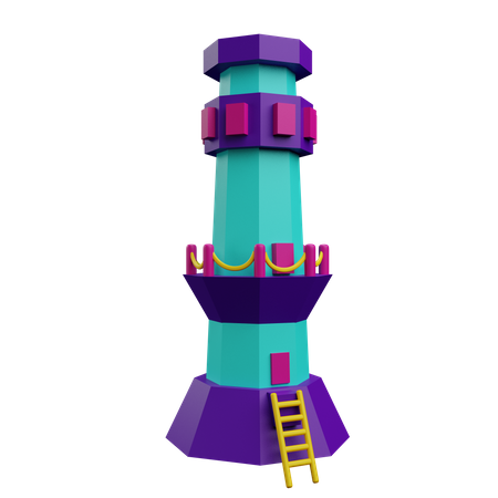 Lighthouse  3D Icon