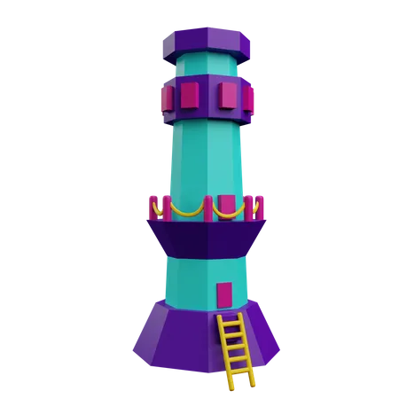 Lighthouse  3D Icon