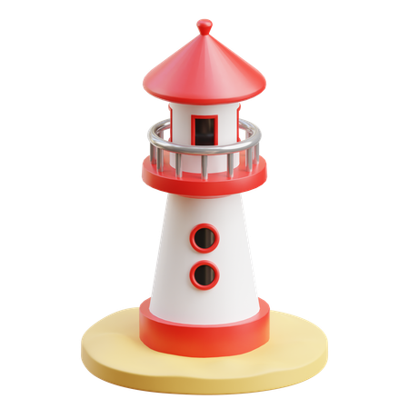 Lighthouse  3D Icon