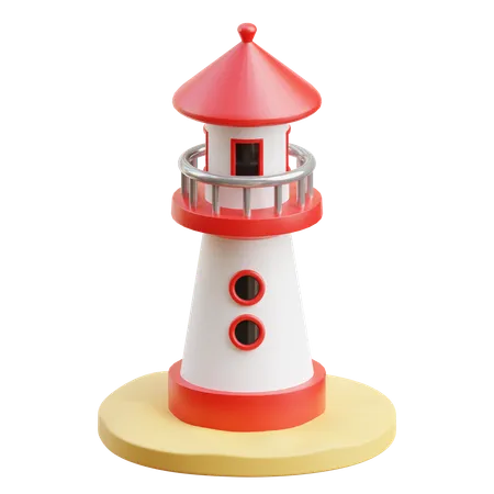 Lighthouse  3D Icon