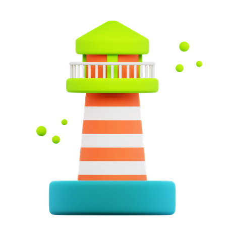 Lighthouse  3D Icon