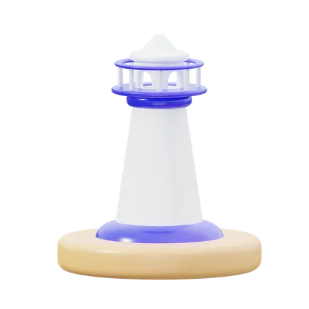 Lighthouse  3D Icon