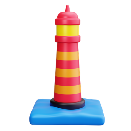 Lighthouse  3D Icon