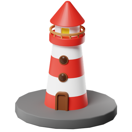 Lighthouse  3D Icon