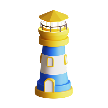 Lighthouse  3D Icon