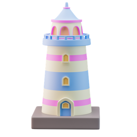 Lighthouse  3D Icon