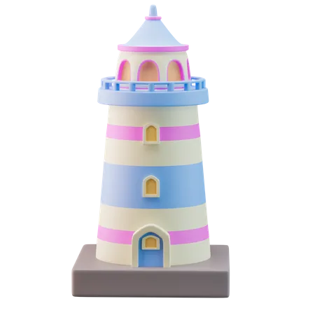 Lighthouse  3D Icon