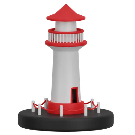 Lighthouse 3 D Illustration 3D Illustration
