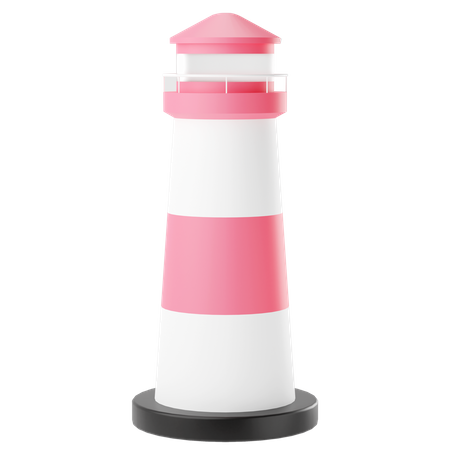 Lighthouse 3D Icon