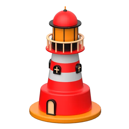 Lighthouse  3D Icon
