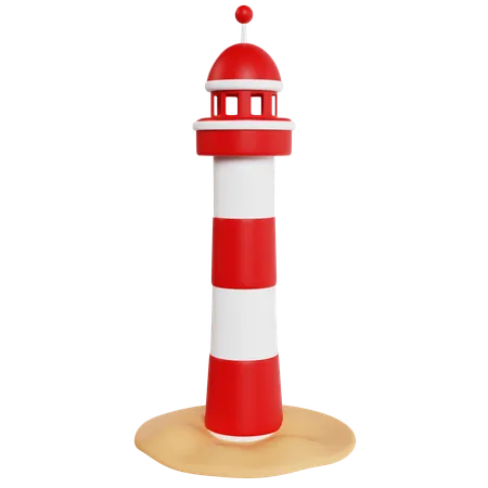 Lighthouse Coastal Escape  3D Icon