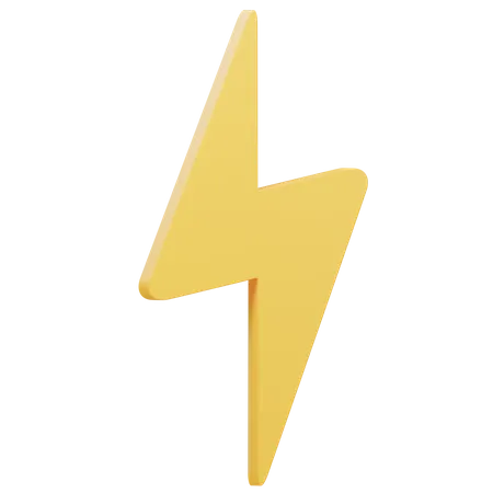 Lightning  3D Icon