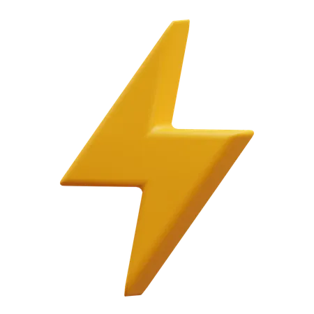 Lightning  3D Icon