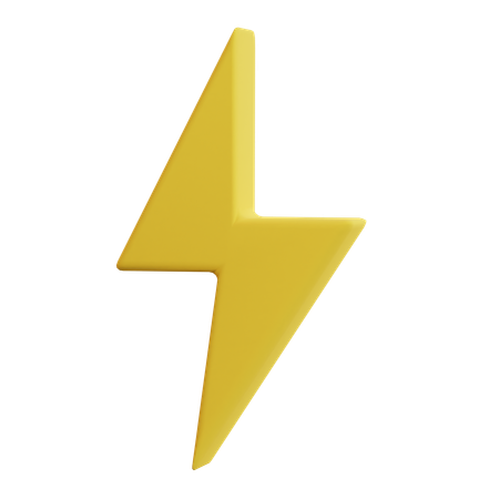 Lightning  3D Icon