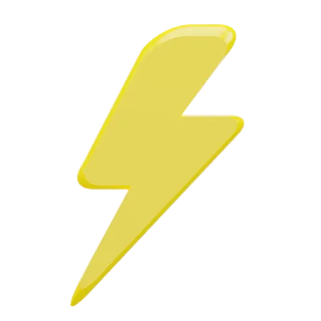 Lightning  3D Icon