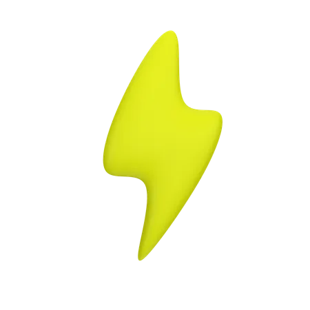 Lightning  3D Icon