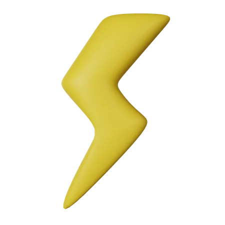 Lightning  3D Icon