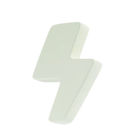 Lightning  3D Icon