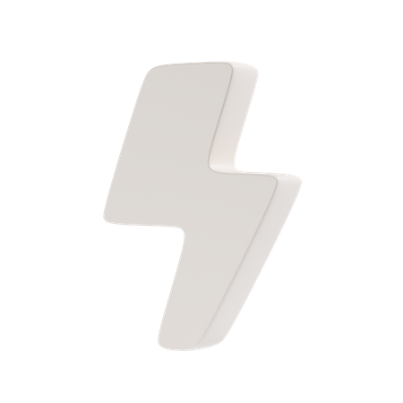 Lightning  3D Icon