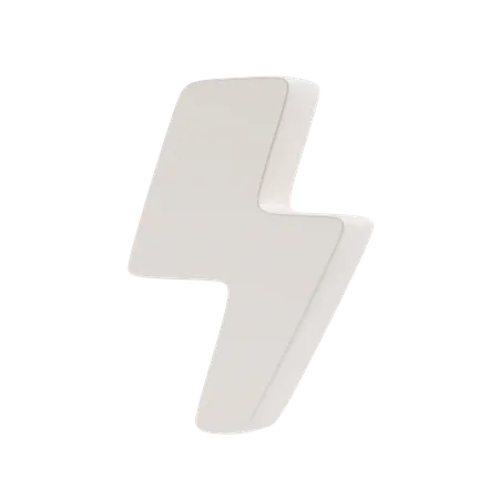 Lightning  3D Icon