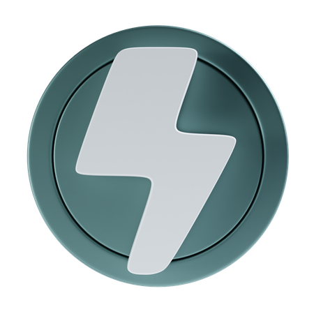 Lightning  3D Icon