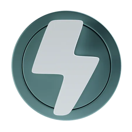 Lightning  3D Icon