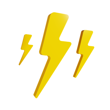 Lightning  3D Illustration