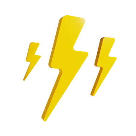 Lightning  3D Illustration