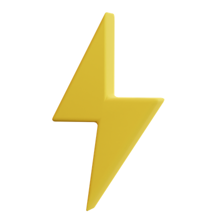 Lightning 3D Icon