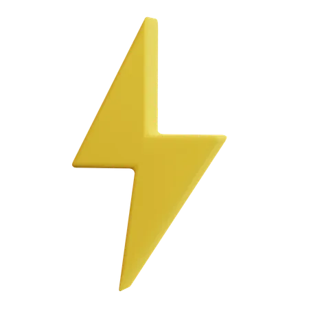 Lightning 3D Icon