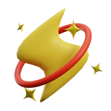 Lightning Bolt  3D Icon