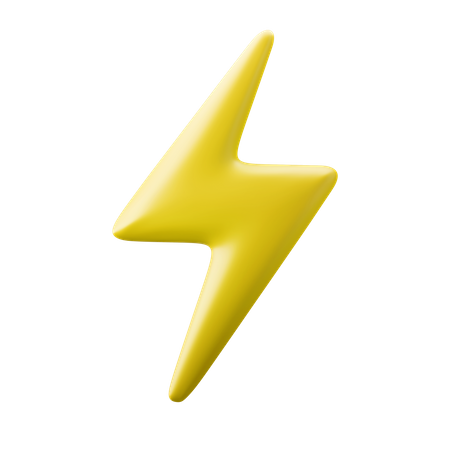 Lightning Quick  3D Icon