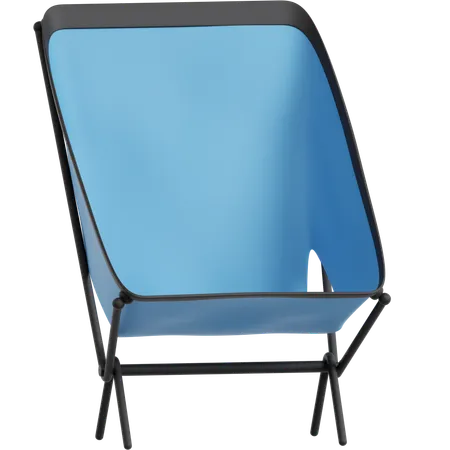 Lightweight Hiking Chair 3D Icon