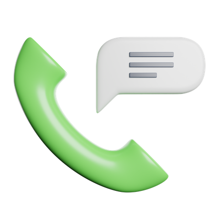 Ligne d'assistance  3D Icon