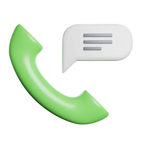 Ligne d'assistance  3D Icon
