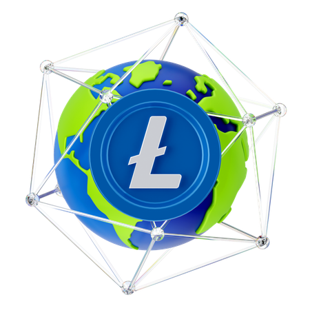 Lignecoin mondiale  3D Icon