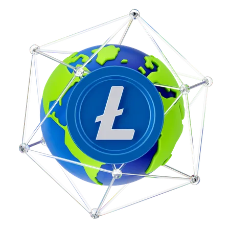 Lignecoin mondiale  3D Icon