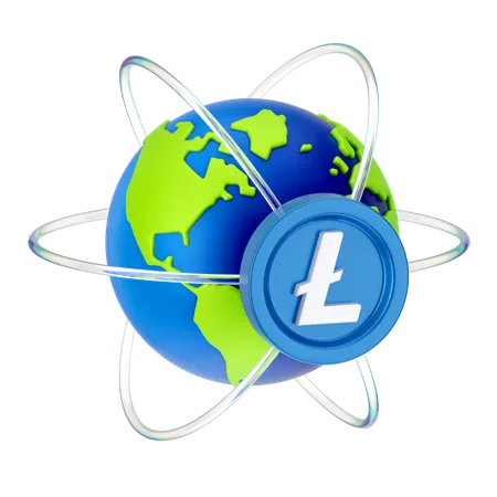 Lignecoin mondiale  3D Icon