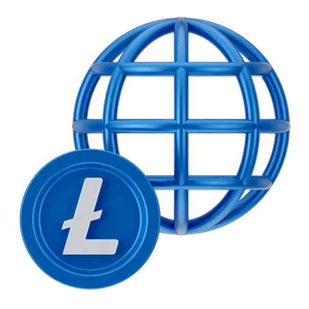 Lignecoin mondiale  3D Icon