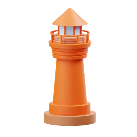 Ligth House  3D Icon