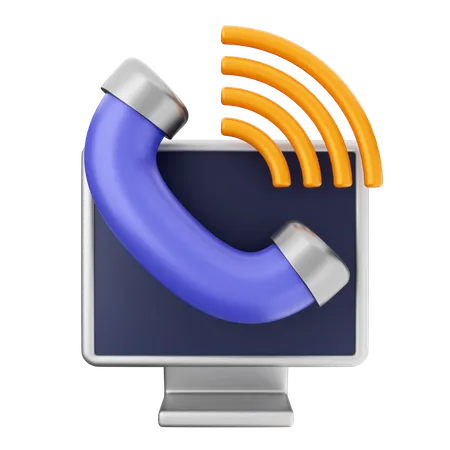 Ligue para o helpdesk  3D Icon