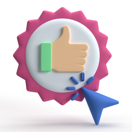 Like  3D Icon