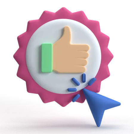 Like  3D Icon